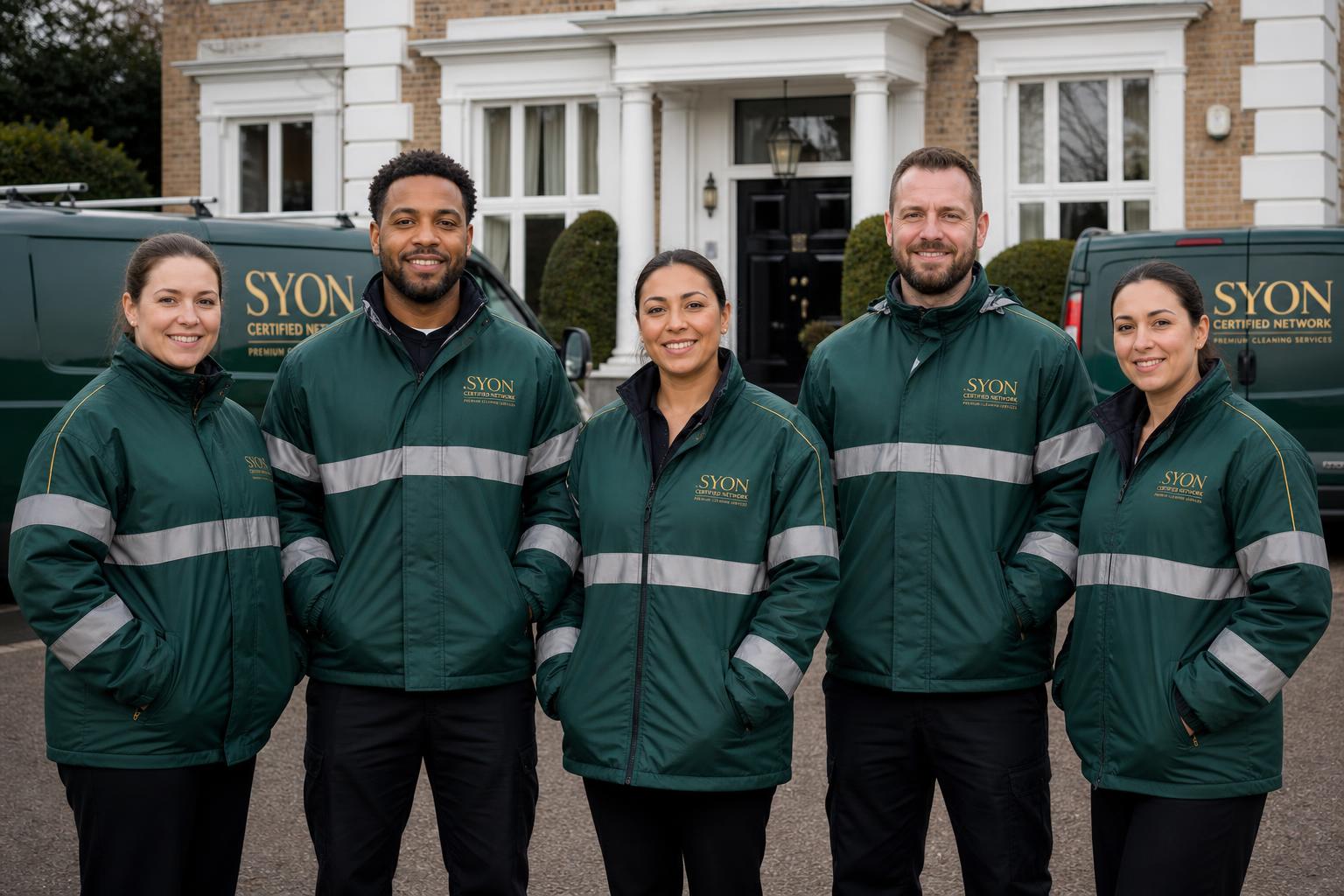The Syon Certified Network — vetted, DBS-checked cleaning professionals across West London